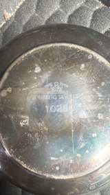 Vintage Silver Plated Rope Edge Serving Bowl - Image 3