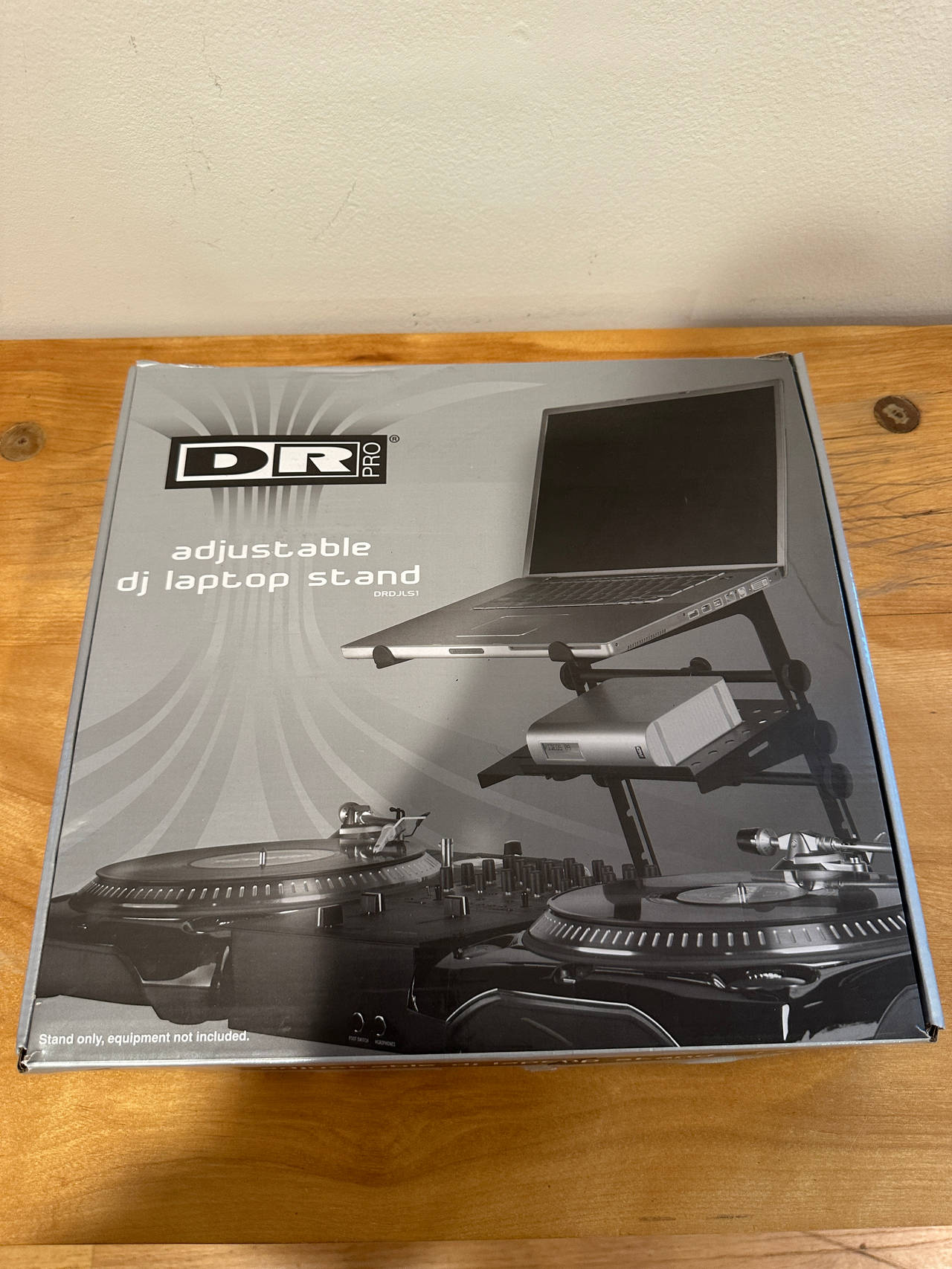 DR Pro DRDLS1 Adjustable DJ Laptop Stand