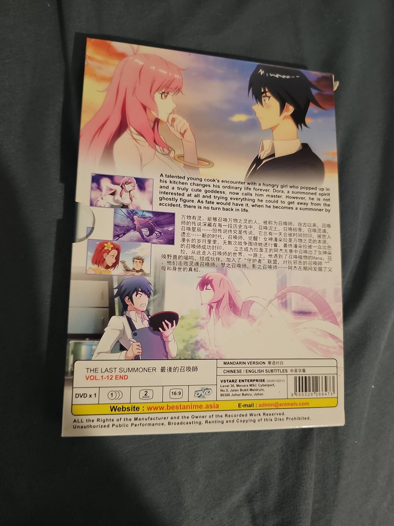 The Last Summoner Vol. 1-12 End DVD