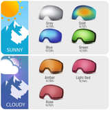 OutdoorMaster Kids Ski Goggles, Snowboard Goggles - Youth Snow Goggles - Image 2
