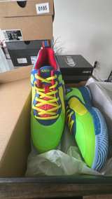 10.5M AND1 Men's Basketball Shoes Multi-Color Neon - Image 4