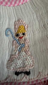 Stitchy Fish Toy Story Smocked Bubble Romper: 12 mos - Image 7