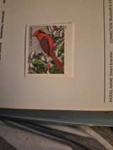 USPS 2016 Songbirds in Snow Northern Cardinal Forever Stamp - Image 1