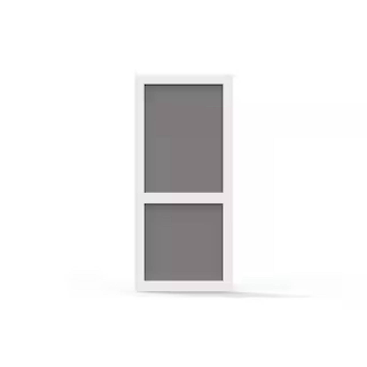 Screen Tight Vinylcraft 36-in W x 80-in H x 1-in T White Single Hinged Vinyl