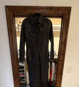 Walter Baker Genuine Leather Jumpsuit w/ zipper in back - Image 2