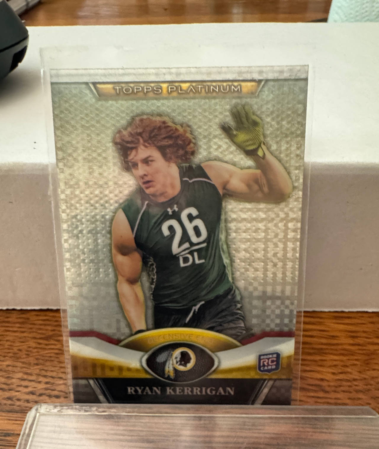 2011 Topps Platinum #12 Ryan Kerrigan Xfractor Rookie Card Washington Redskins