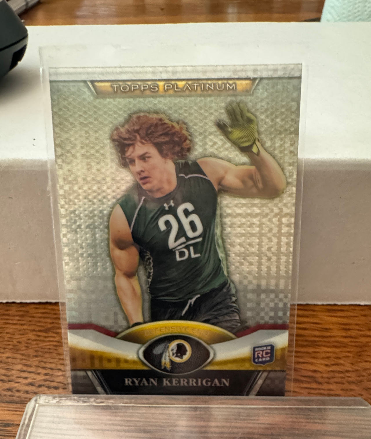 2011 Topps Platinum #12 Ryan Kerrigan Xfractor Rookie Card Washington Redskins