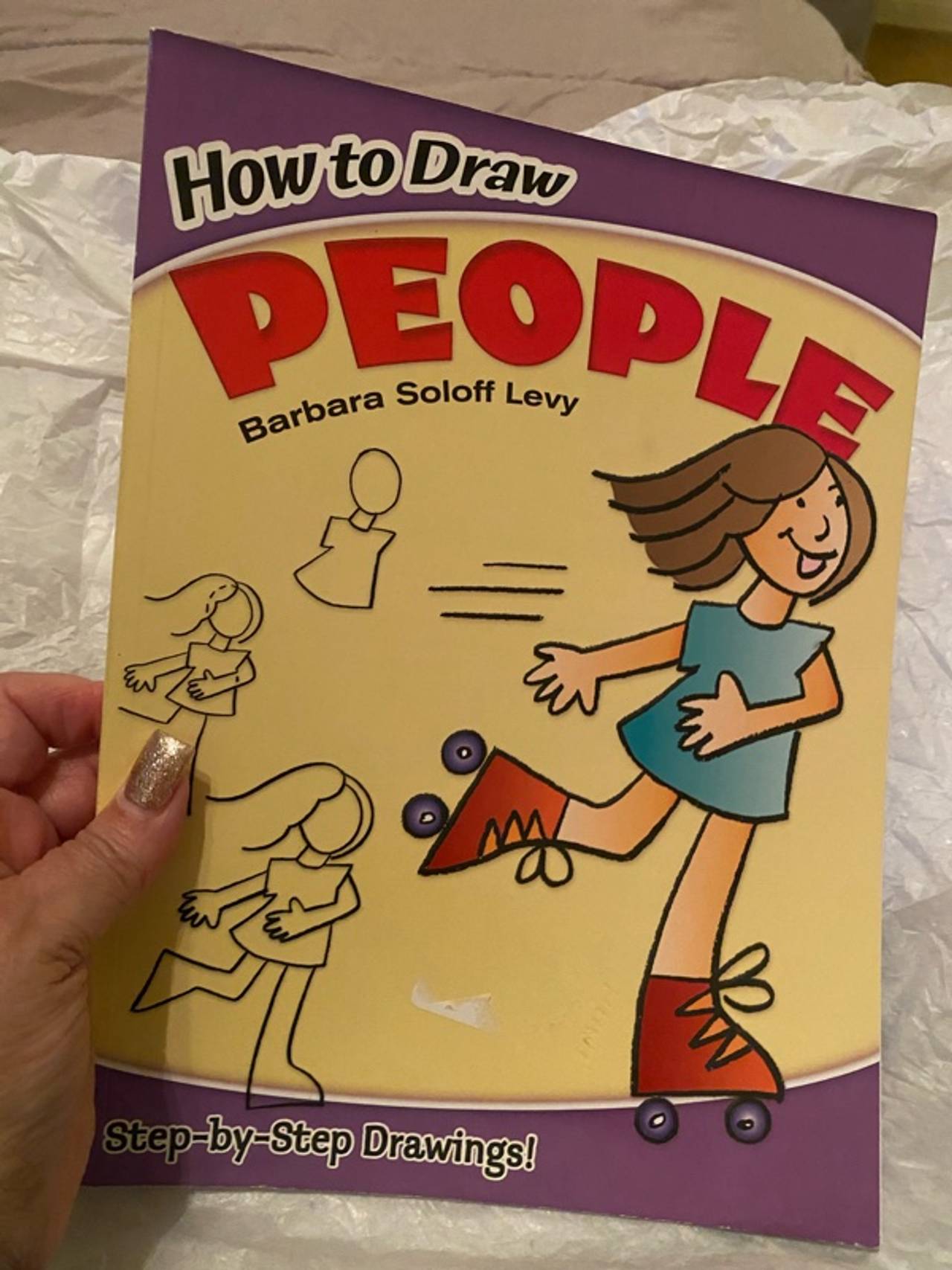How to Draw People & how to draw faces books