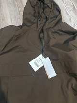 Men's Windbreaker Hoodie Size Medium Mocha Brown WarmCore Sustainable Warmth - Image 2