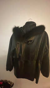 Worthington Genuine Lambskin Hooded Leather Jacket - Image 3