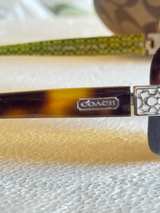 Coach Tortoise Sunglasses with Signature Case - Image 5