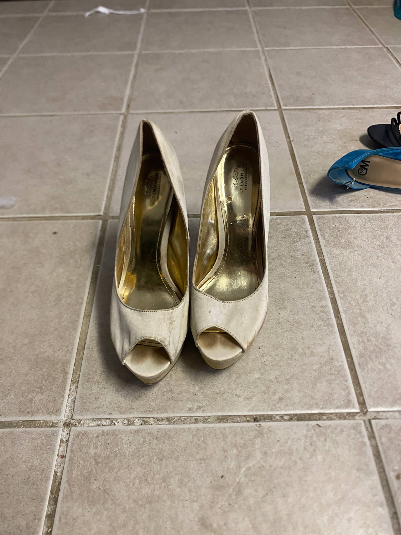 Women's Peep Toe High Heels