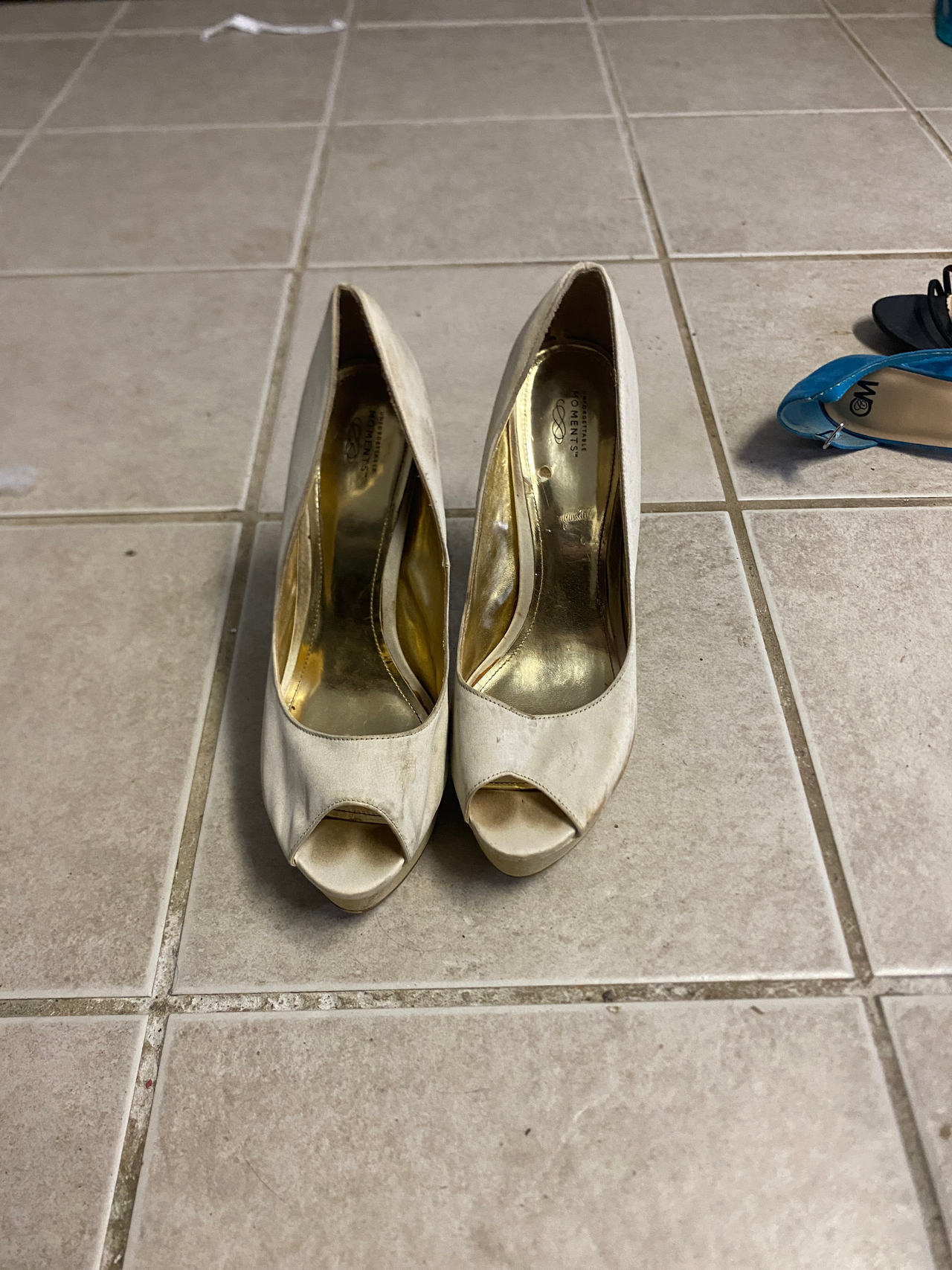 Women's Peep Toe High Heels