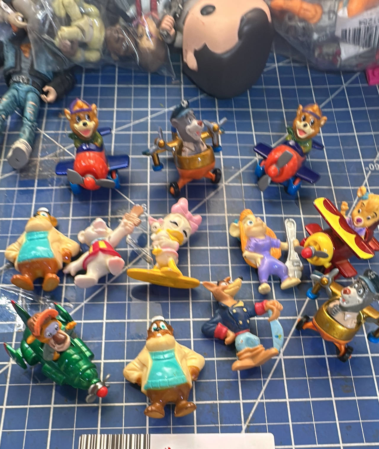 Vintage Disney Afternoon PVC Figures TaleSpin and Rescue Rangers. 151