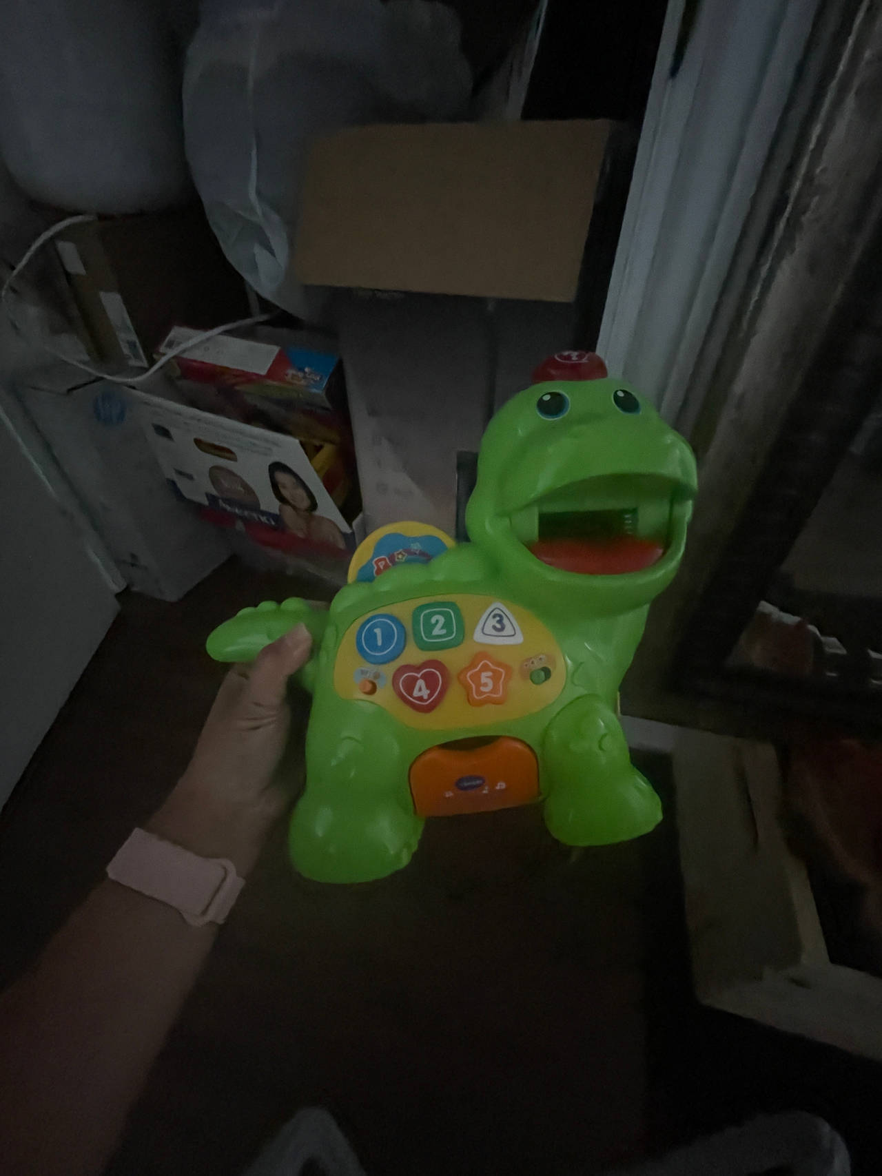 VTech Drop and Go Dump Truck Dinosaur