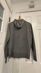 Yeti Brushed Fleece Logo Hoodie Pullover Gray - Image 3