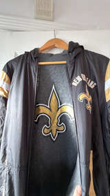 New Orleans Saints Reversible Hoodie Jacket - Image 2