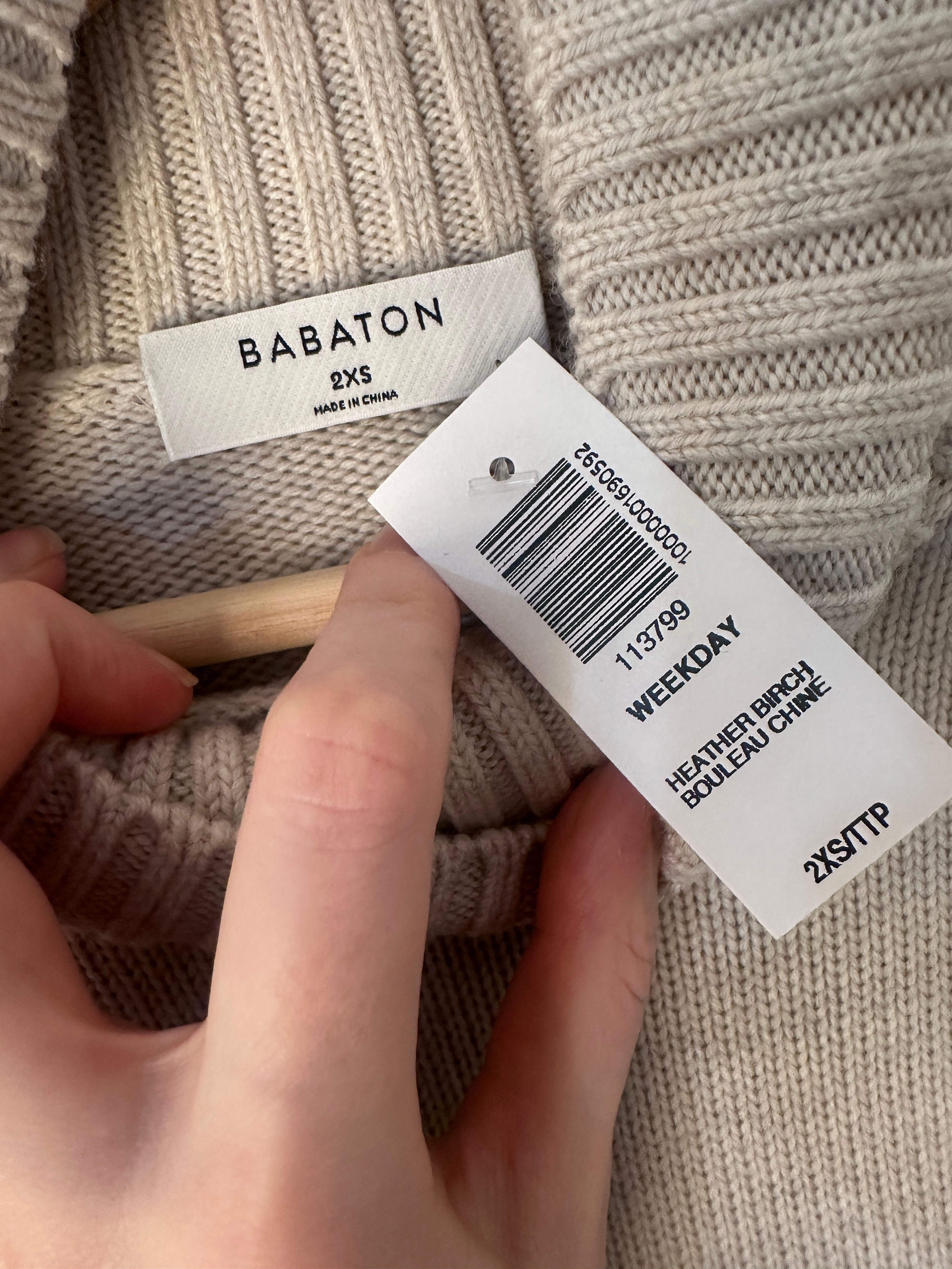 Babaton Weekday Sweater