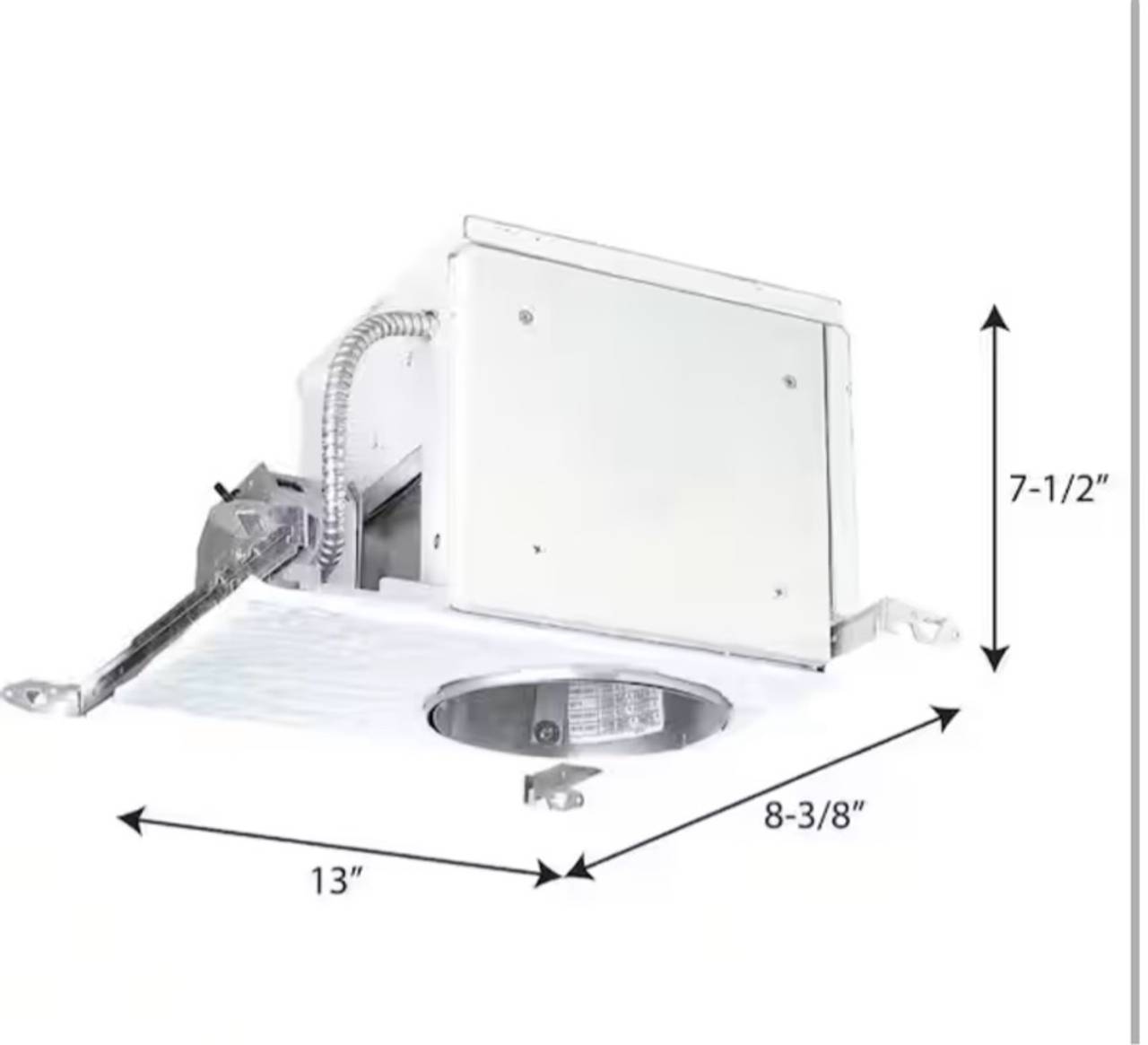 Progress Lighting 6" Firebox New Construction Recessed Housing Can