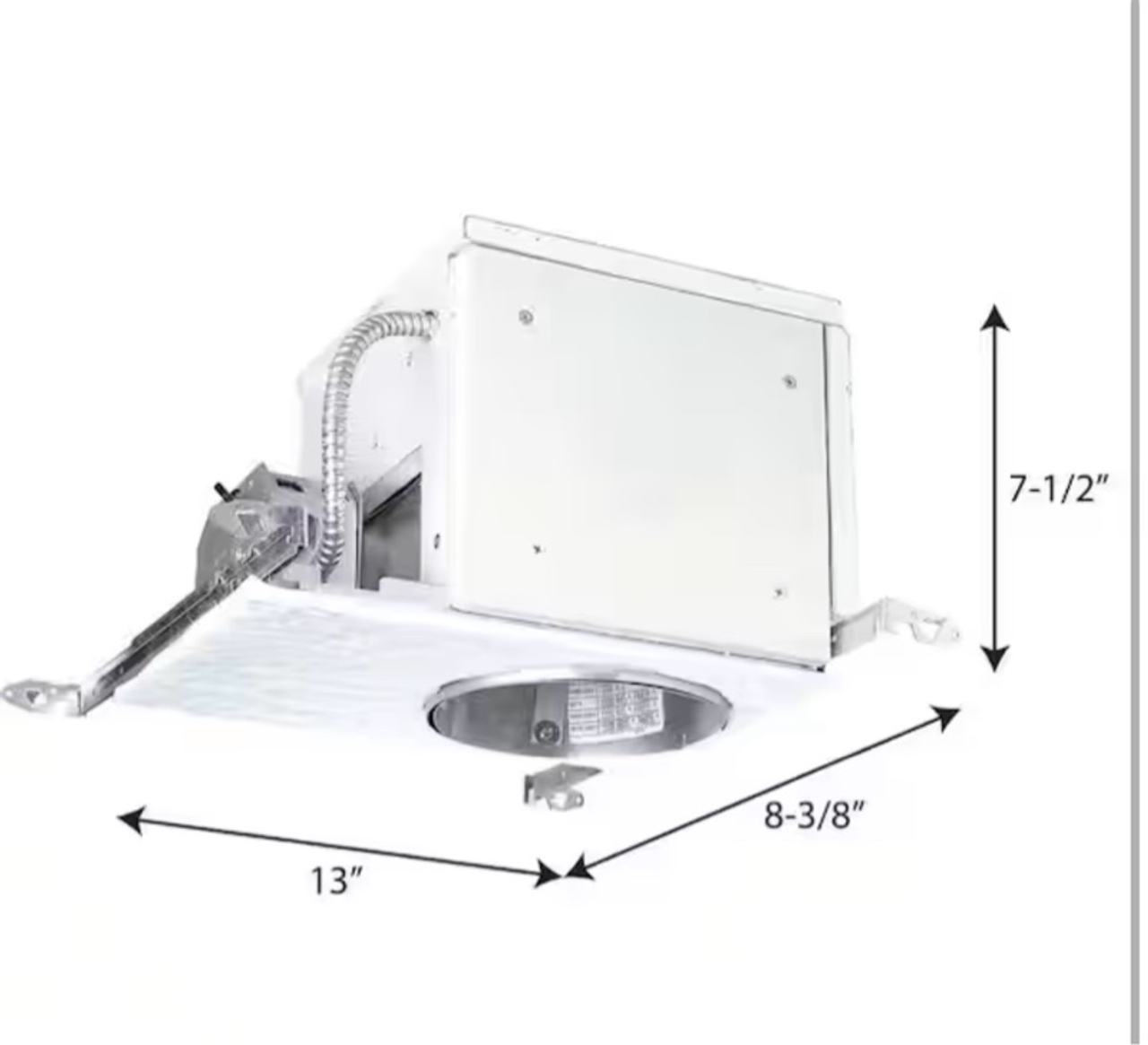 Progress Lighting 6" Firebox New Construction Recessed Housing Can