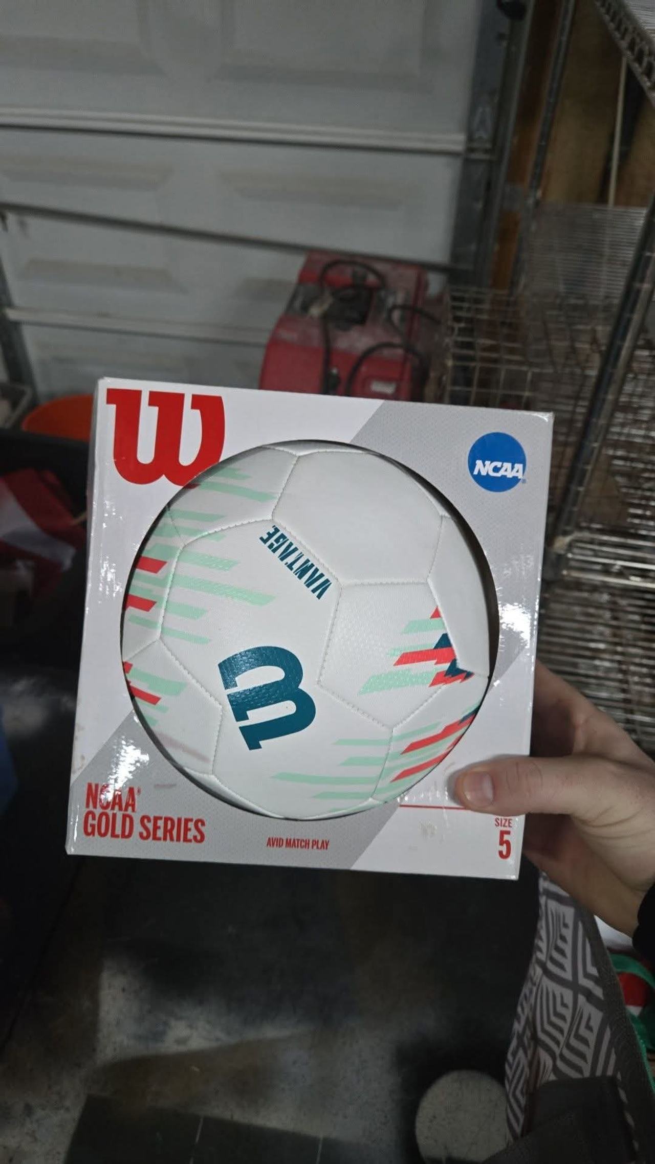 Wilson NCAA Vantage Soccer Ball Gold Series Size 5