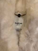 bebe Faux Fur Collar Peplum Jacket - NWT - Image 3