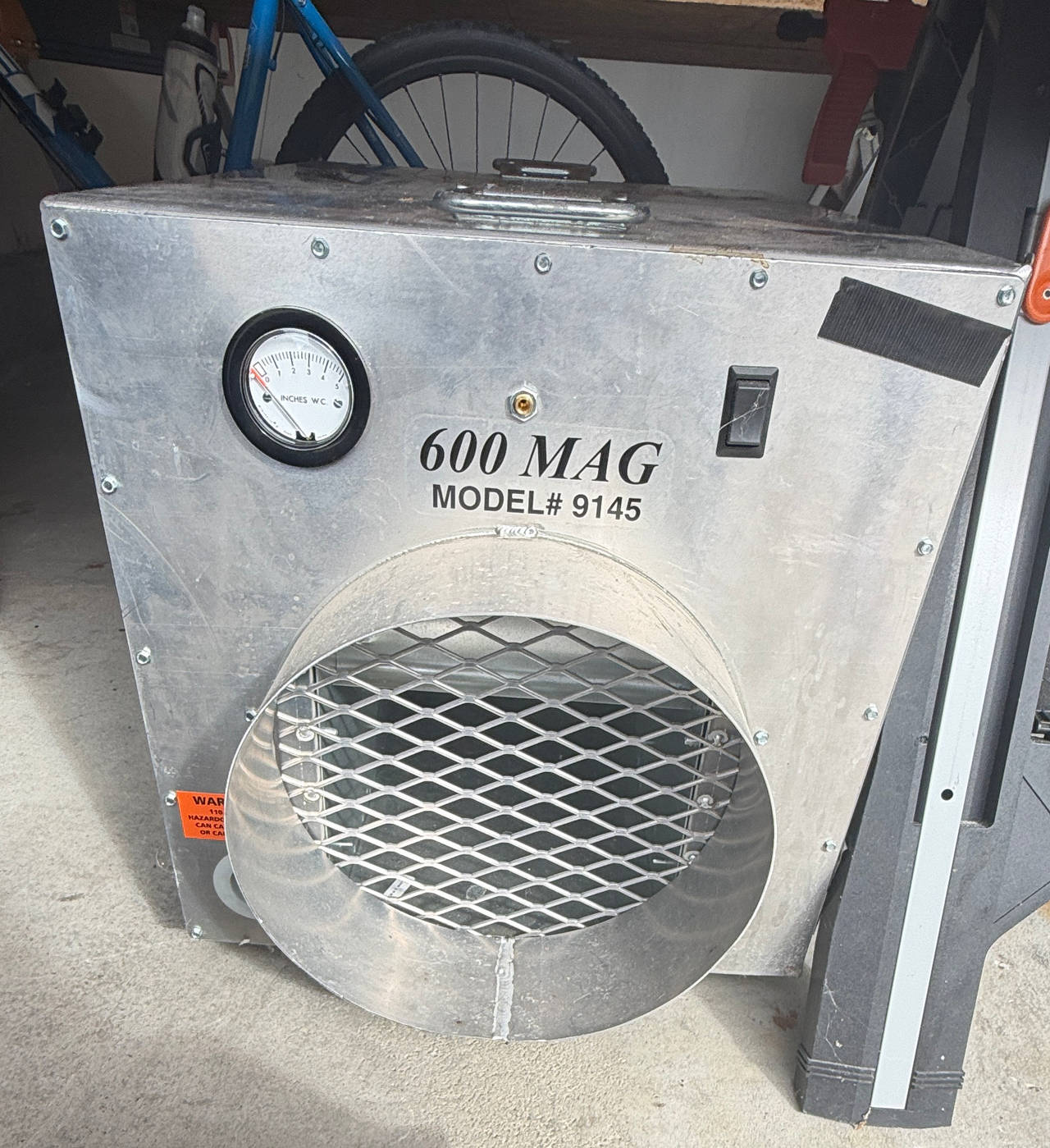 OmniAire 600 MAG Negative Air Machine