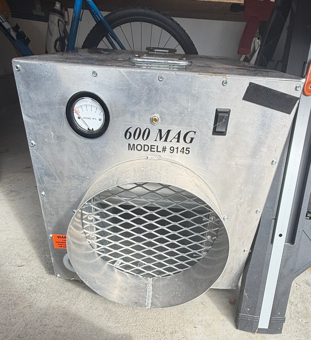 OmniAire 600 MAG Negative Air Machine