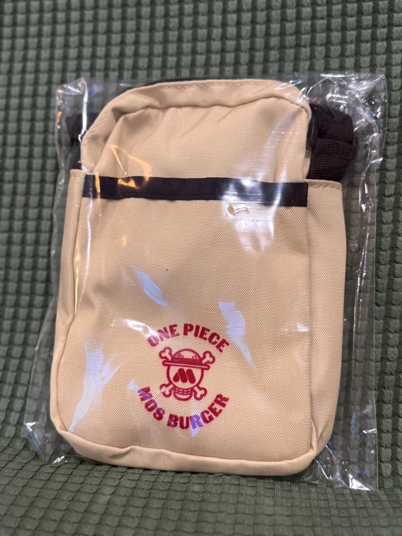 One Piece x Mos Burger Collaboration Shoulder Bag NEW
