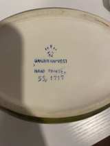Vintage Ceramic Vegetable Soup Tureen with Ladle - Image 2