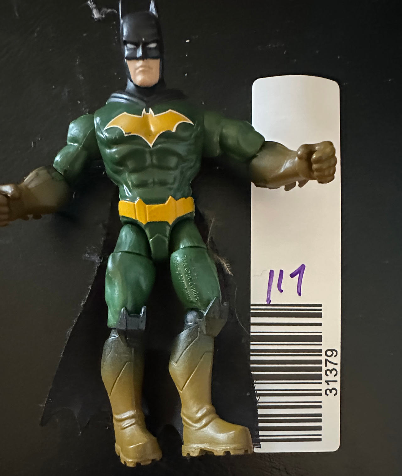 Spin Master DC Batman 4-inch Green Suit Action Figure