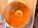Pottery Barn Mango Wood Dough Bowl Distressed Natural Rustic 23x 7.5" #8017 - Image 4
