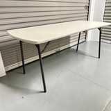 Cosco 6 ft Folding Table White - Image 5