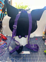 Sanrio KUROMI  Plush Backpack retro  215 - Image 2