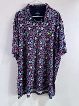 Masters Tech Floral Golf Polo - Image 1