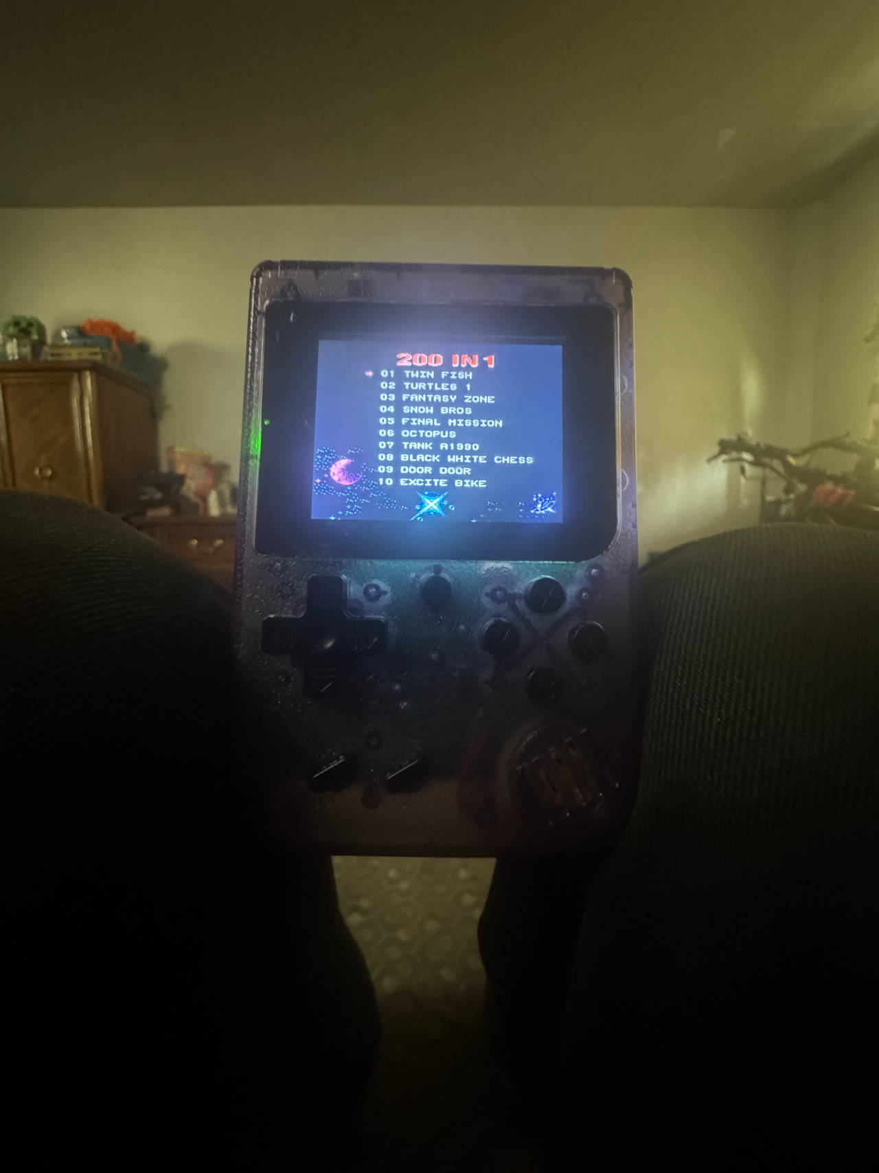 Retro Handheld Game Console