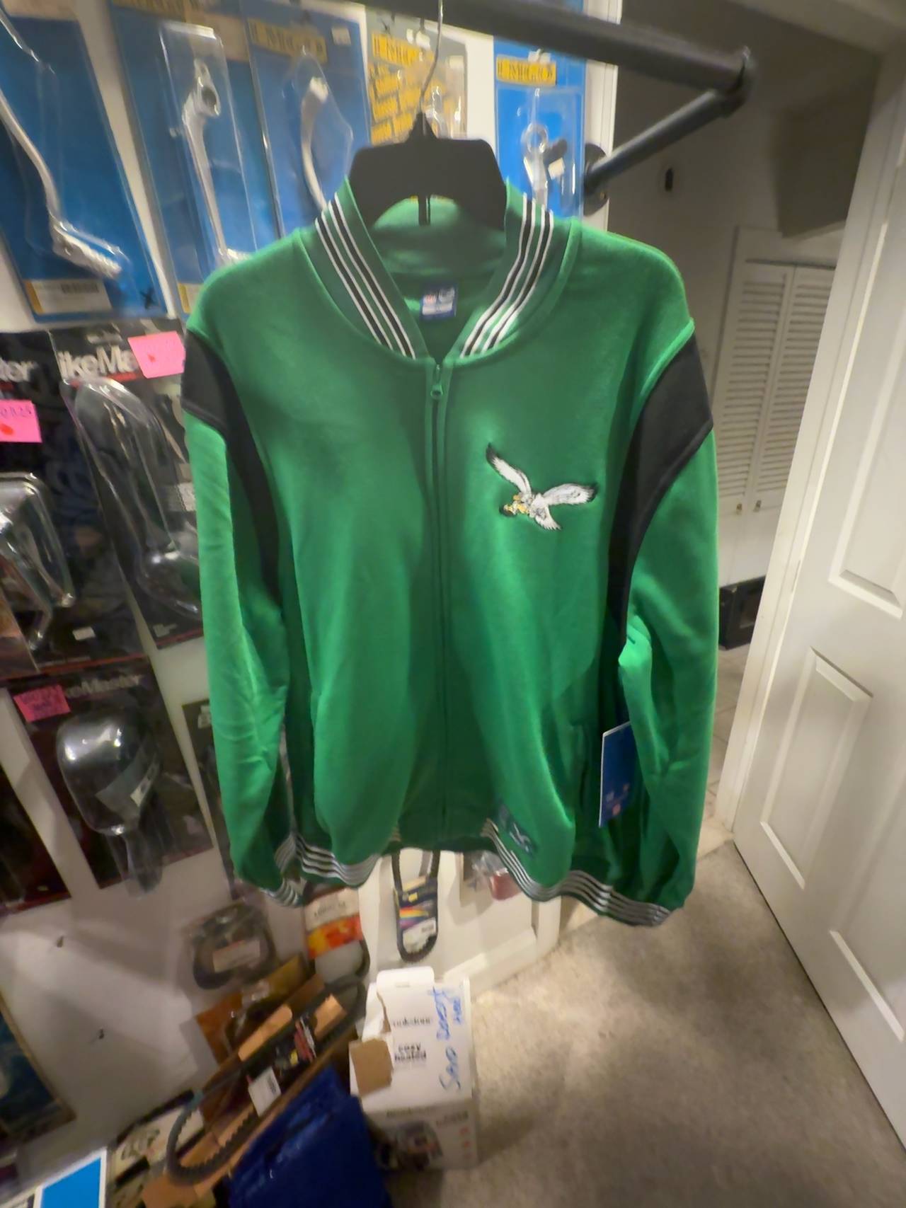 Philadelphia Eagles Kelly Green Track Jacket
