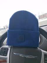 Carhartt Knit Cuffed Beanie with Rubber Patch - Image 2
