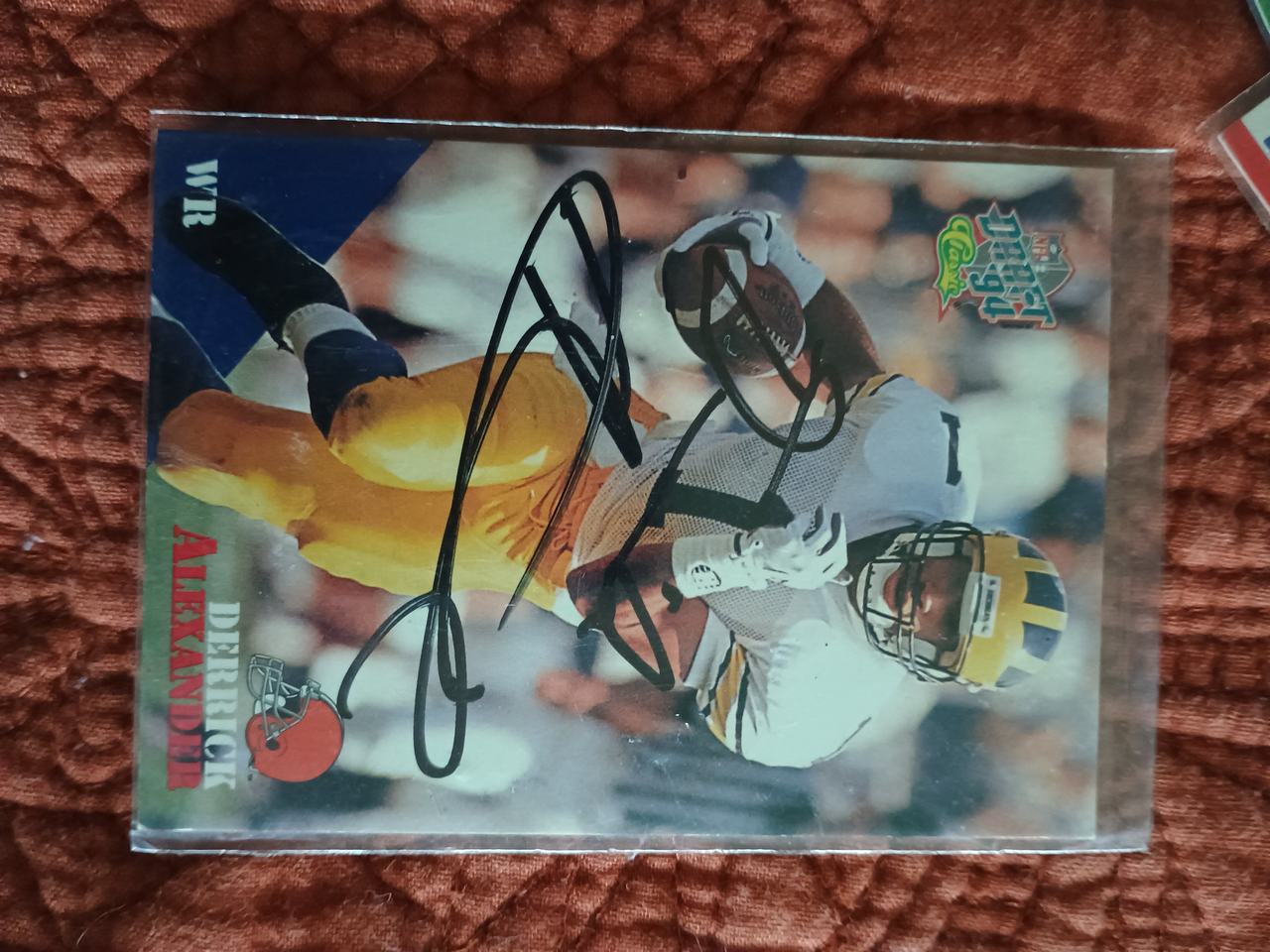 1994 Classic Draft Picks Derrick Alexander Autographed Card