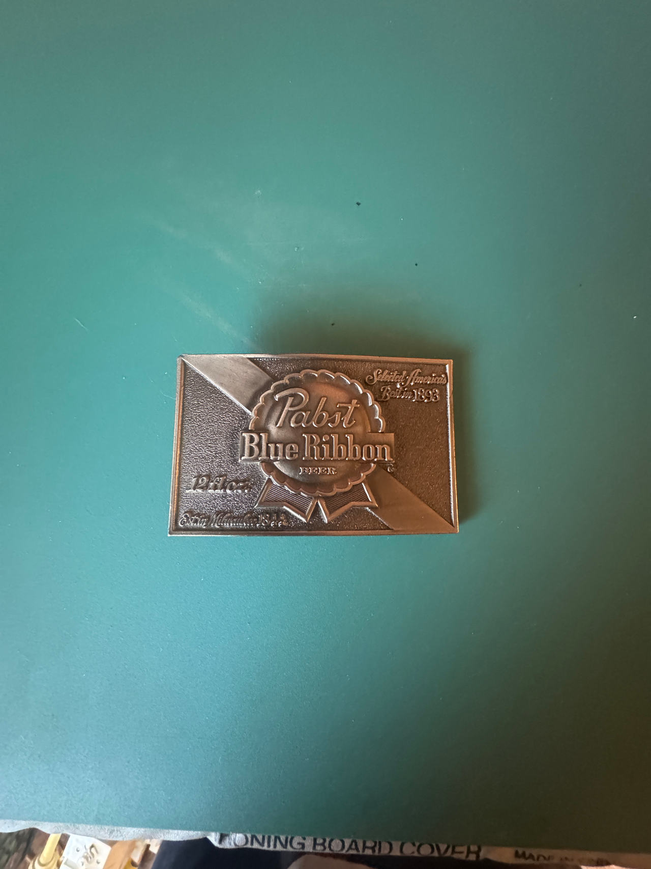 Pabst Blue Ribbon Belt Buckle