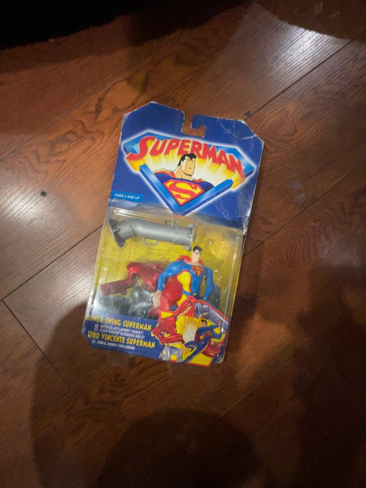Kenner Power Swing Superman Action Figure 1998
