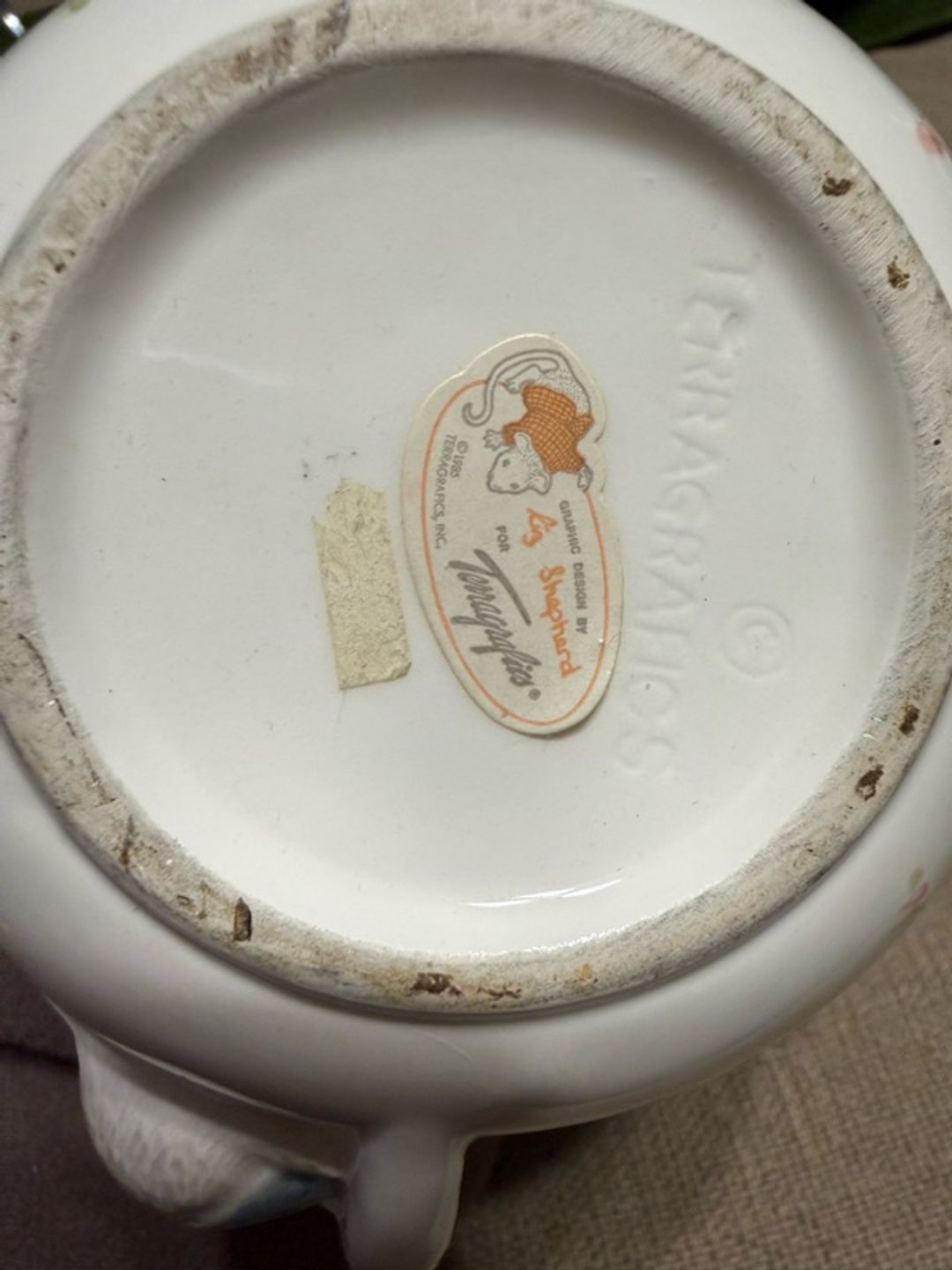 Fitz and Floyd Charming Tails Teapot