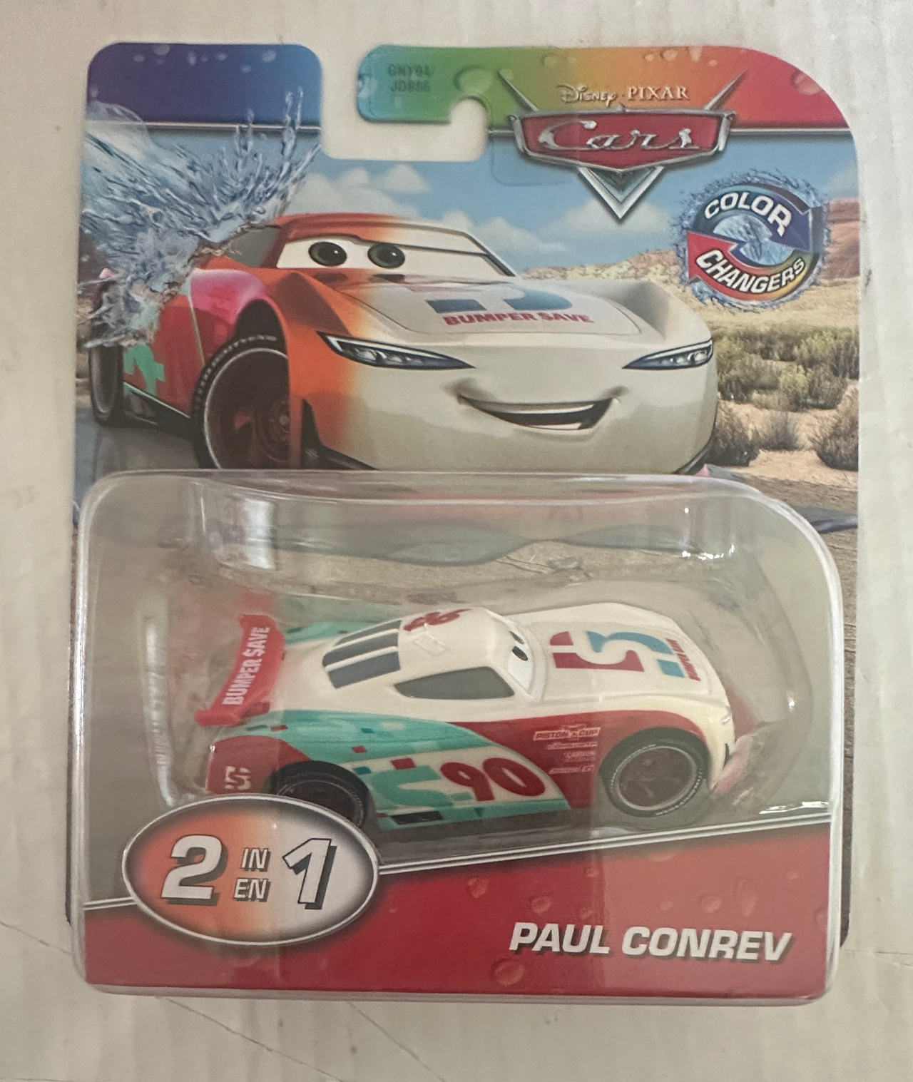 Disney Pixar Cars Color Changers Paul Conrev