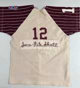 Vintage Milford CT Little League Baseball Jersey #12 1970s Serr-Rite Shell - Image 2