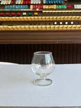 Vintage Crystal Brandy Snifter Glass - Image 2