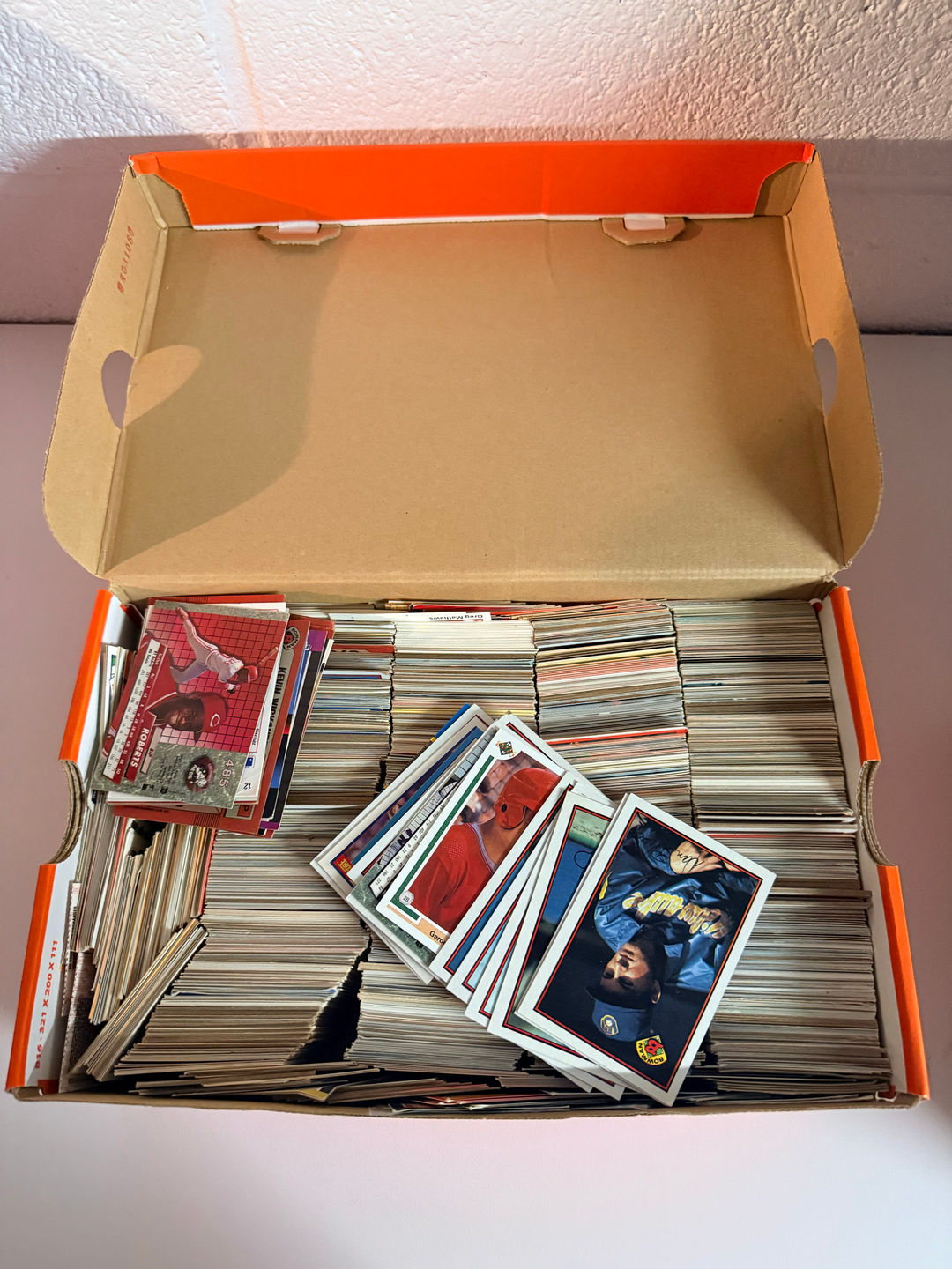 2 Boxes Sports Trading Cards Collection