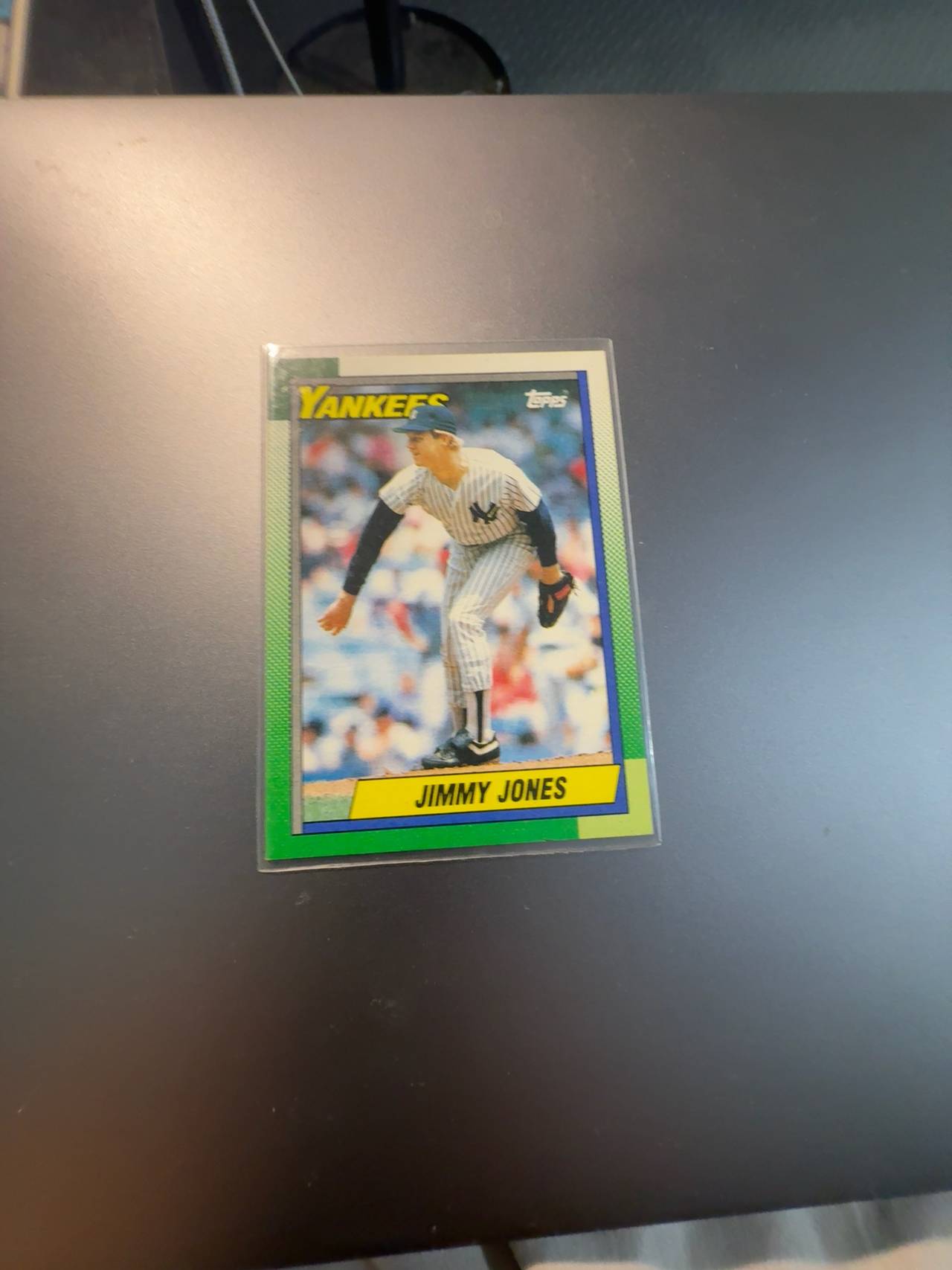 Topps 1990 Jimmy Jones #359 New York Yankees Baseball Card