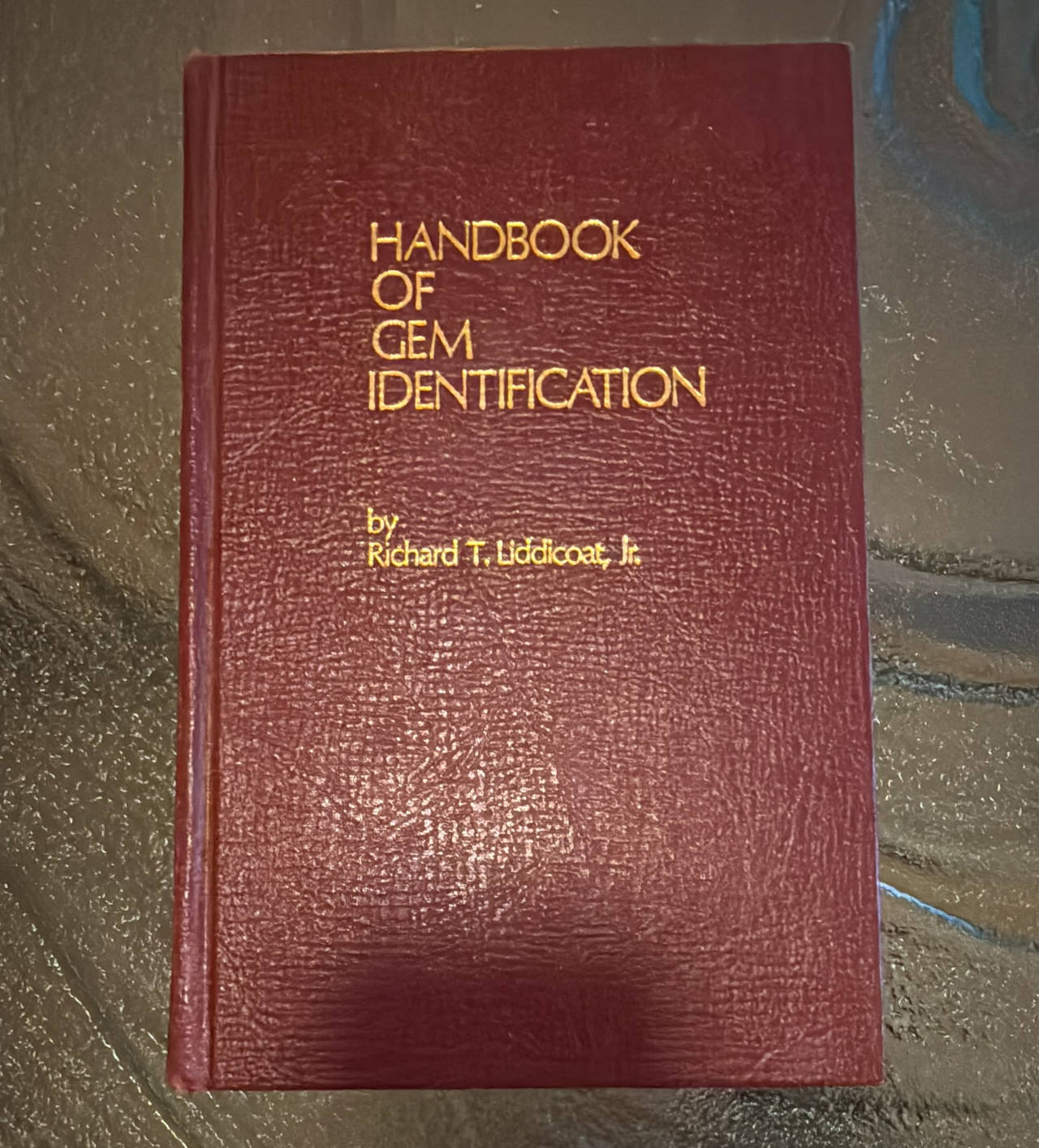 Handbook of Gem Identification by Richard T. Liddicoat, Jr.
