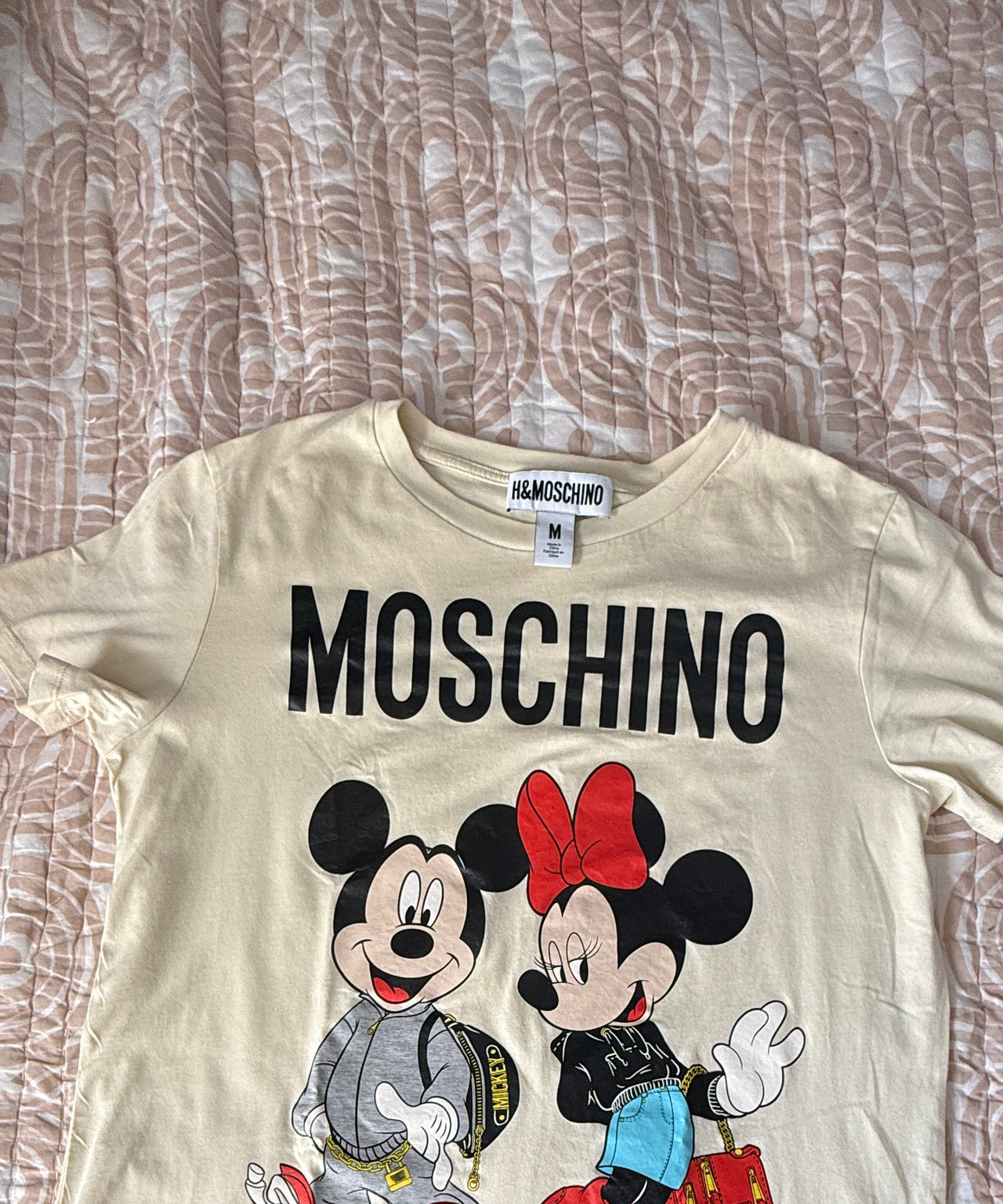 H&M x Moschino Mickey & Minnie Mouse T-Shirt