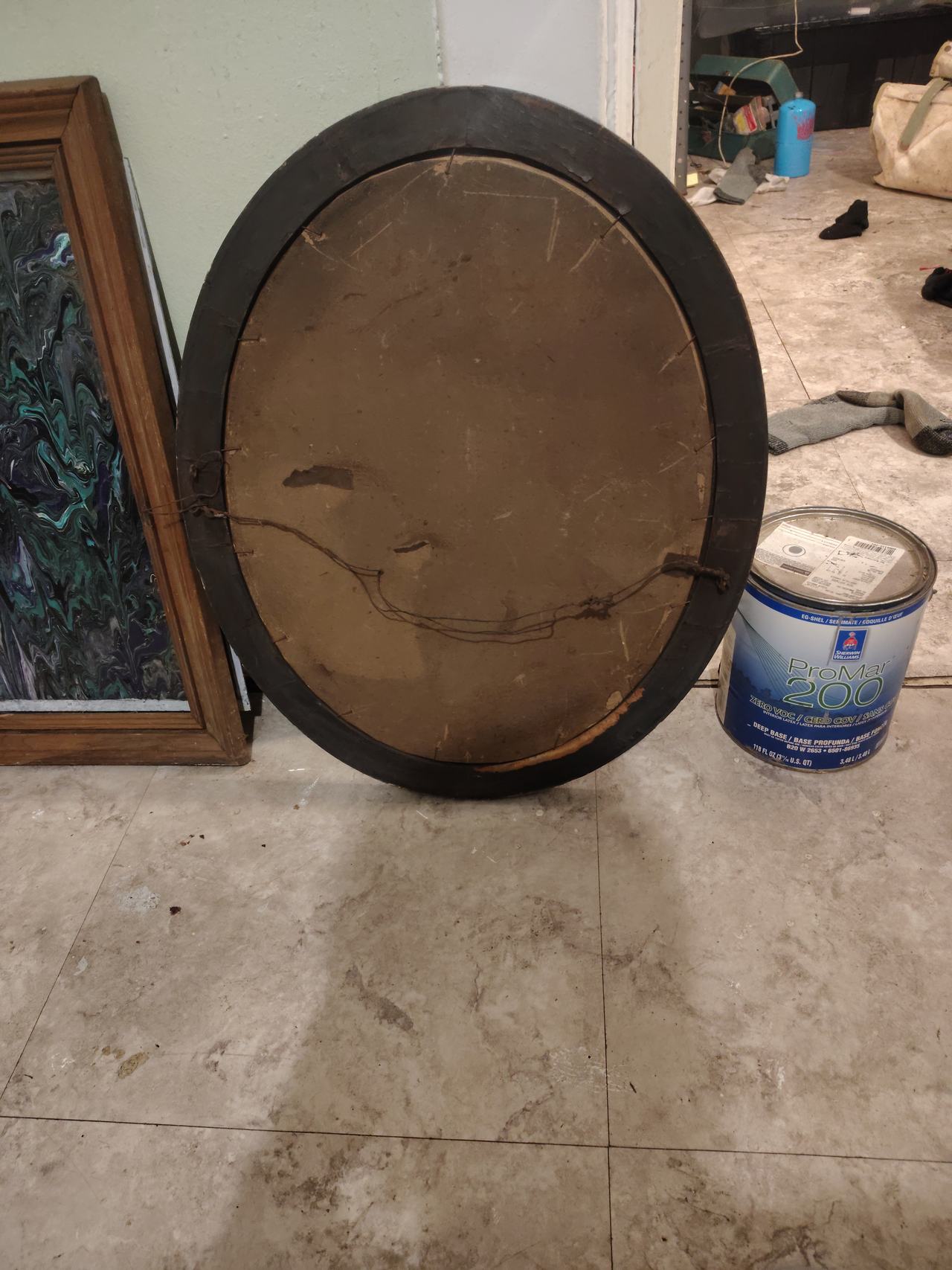 Antique Oval Framed Portrait
